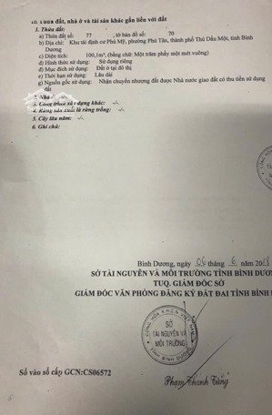 chính chủ cần bán lô góc 2 mặt tiền đường d12 và n14 khu tđc phú mỹ giá tốt đầu tư