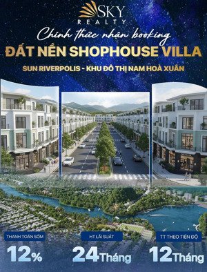 giỏ hàng ngoại giao độc quyền shophouse & villa ven sông nguyễn phước lan - minh mạng, đà nẵng