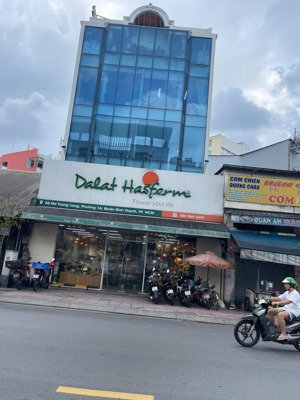 bán nhà mt khu lê văn sỹ, tân bình - 7,8x20 - cn 104m - hầm 7 tầng - hđ 100tr/th - giá 39 tỷ