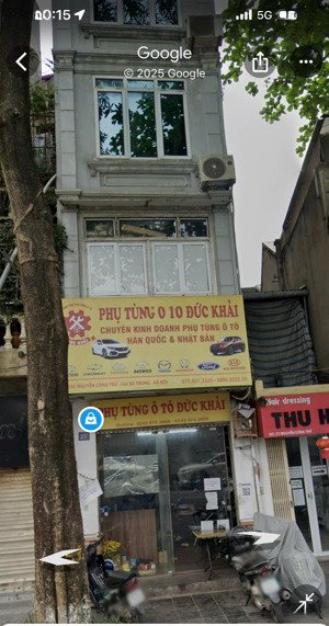 bán nhà mặt phố đường nguyễn công trứ, q. hai bà trưng, hà nội; mt 3.4m; diện tích 15 m2