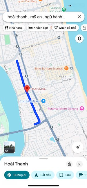 bán nhà mặt tiền đ.hoài thanh, 12,5 tỷ, 80m2, 1pn, 1wc, đà nẵng