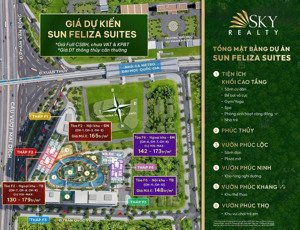 [hot] còn 1 căn 1 ngủ + duy nhất toà f2 dự án sun feliza suites