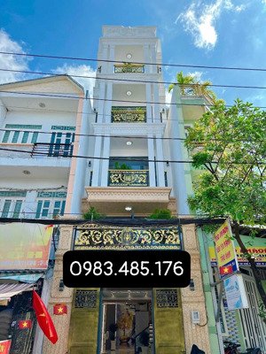 mặt tiền đường 12m, ở và kinh doanh, 5 tầng, lê văn quới, bình trị đông, dtsd 290m2