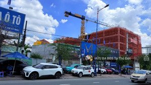 bán quỷ đất lớn khu vực xây cao tầng. dt 1200m2. xây 7 - 18 tầng. ngay ngã tư thủ đức giá 160 tỷ