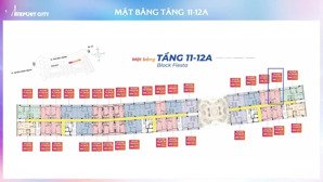 chuyển nhượng căn 1pn - 52m2. tòa f - mã căn fa.12a.05 - giá 2.3 tỷ bao chi phí sang tên.