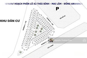 bán đất tại x2 thái bình, mai lâm, đông anh, hà nội. diện tích 80m2 nhỉnh 11 tỷ