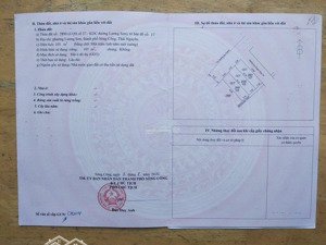 bán đất trục chính đường lương sơn, 105 m2, mặt tiền 5.5m, sổ đỏ chính chủ