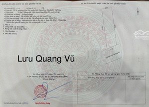 chính chủ bán lô đất ngay trung tâm thương mại đường lưu quang vũ, nhs, đà nẵng