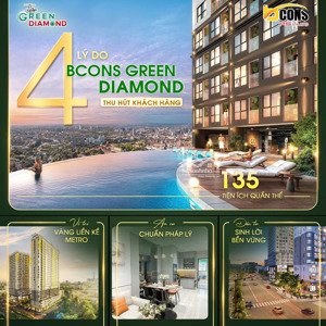 giỏ hàng độc quyền bcons city , hàng green diamond đẹp alo là chắc chắn có căn đẹp