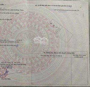 bán tập thể phố ao sen hà đông sổ đỏ 30,2m², thực tế sử dụng 60m² giá 2.9 tỷ