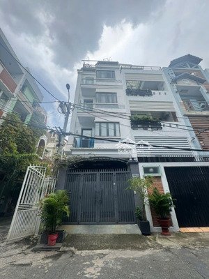 hot - hẻm xe hơi 10m - 4 tầng hiện hữu - lê văn sỹ, p1, tân bình, diện tích 4*15m - giá 13.89 tỷ