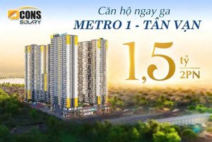 cần bán căn hộ bcons solary - trung tâm dĩ an, tphcm