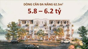 bán shophouse 63m2, 5pn, 7wc tại vlasta thủy nguyên, 5,3 tỷ, hải phòng