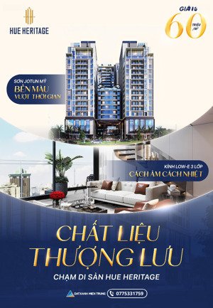 bán căn hộ view sông hương giá tốt nhất thị trường, sổ đỏ lâu dài, tài sản truyền đời