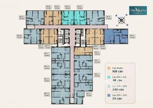 bán căn hộ dịch vụ thương mại tại the ninety complex, 34m2, 1pn, 1wc, pháp lý đầy đủ, giá cực chất