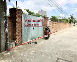 77tr/m2, 246,9m2, đất 10x25m võ văn hát p. long trường, q9 - giá tốt đầu tư