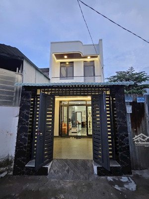 nhà 1 trệt 1 lầu đẹp lung linh, diện tích: 4x14m, hẻm xe hơi 4 chỗ, gần chợ đường hà huy giáp