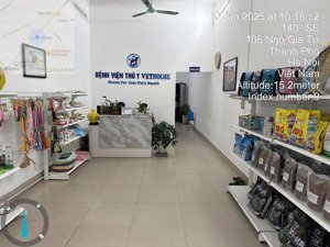 bán nhà riêng 96m - mặt tiền 4m -vỉa hè 10m thoáng vĩnh viễn - mặt phố ngô gia tự - long biên - hn.