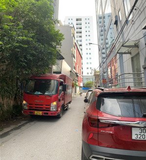 phân lô hoàng quốc việt, 70m2 mặt tiền gần 5m. oto tránh vỉa hè chỉ nhỉnh 23 tỷ