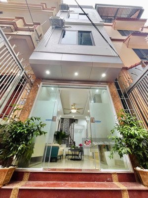 nhà đẹp lung linh vĩnh hưng 4 tầng 35m2-6,65 tỷ-mặt ngõ thông