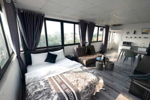 mặt phố ba đình - khách sạn 7 tầng thang máy - vỉa hè rộng - 2 mặt thoáng - dòng tiền ổn định