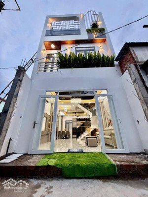 bán căn nhà xây mới 100% đã hoàn thiện hẻm 1716 huỳnh tấn phát - nhà bè - giáp q7 - full nội thất.