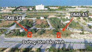 bán 2 lô 36m2 bảo ninh rất đẹp và có giá trị thương mại cao trong tầm, giá 4.x tỷ