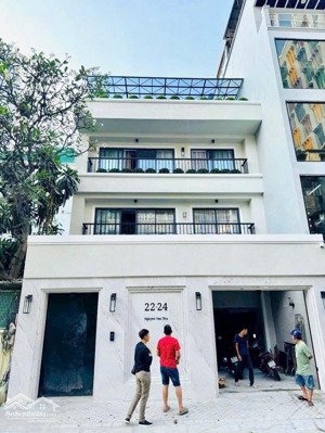 65 tỷ giảm mạnh về 58tỷ, biệt thự rẻ nhất mặt tiền hẻm hoa lan pn - (8 x20m) 4 lầu, hđt 150tr