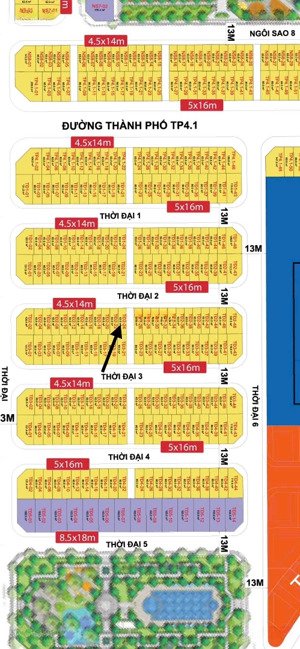 nhà mình cần bán căn xẻ khe thời đại 63m2 3 mặt thoáng gần vườn hoa vinhome global gate