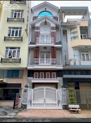 nhà mặt tiền đường trần quang khải, giá thuê 25 triệu, 1 trệt 3 lầu 1 lửng mới