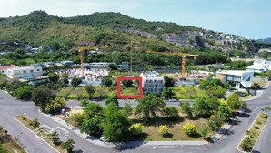 bán nhanh lô đất 2 mặt tiền đường 32m, an viên nha trang. 585m2, hướng nam, giá 95tr/m2.