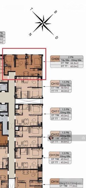 bán căn góc ch09 đẹp nhất toà rose chỉ 2,79 tỷ tầng trung đẹp.lh: 