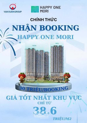 happy one mori: vị thế độc tôn tại thuận an cơ hội booking vàng với chỉ 30 triệu!