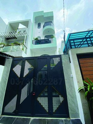 bán nhà hxh lê văn thọ, p.9,.gò vấp. dt : 63m2 . 1 trệt+1 lửng+2 lầu+sân thượng. giá 7,65tỷ