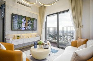 masteri thảo điền cho thuê căn hộ tháp t1 với 2 phòng ngủ view thành phố nhìn về landmark 81