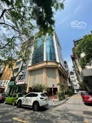 cho thuê nhà mặt phố vũ phạm hàm, dt 135 m2 x 5 tầng, lô góc, giá 220tr, phù hợp mọi loại hình kd