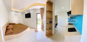 cho thuê studio 1pn 1wc ban công mát mẻ kdc khang an sách vali vào ở