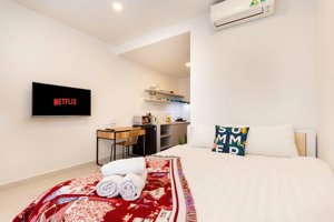 cho thuê studio saigon royal 30m2 nhà tông sáng đẹp, đầy đủ tiện nghi cao cấp giá 12 triệu/ tháng.