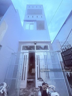 chỉ 4,199 tỷ - nhà 3 tầng còn mới - dt đất 55m nở hậu 8m - quận 6 - ngay văn thân hẻm thông thoáng