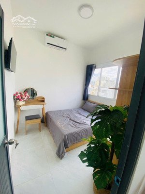 thuê ngay 1pn 40m2 full nội thất gần chợ bà chiểu ngay vũ tùng, bình thạnh - lh 