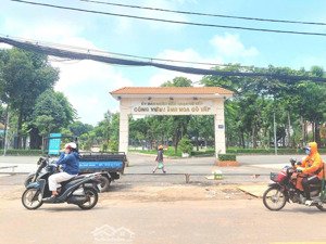 nhà 3 tầng 78.6m2 mặt tiền lê văn thọ, đối diện cổng công viên làng hoa