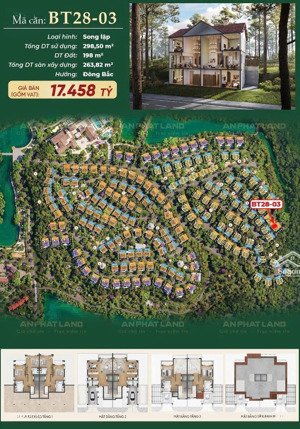 độc quyền bt song lập đẳng cấp phong cách resort 198m2 - thanh xuan valley|giá chỉ nhỉnh 17 tỷ đổng