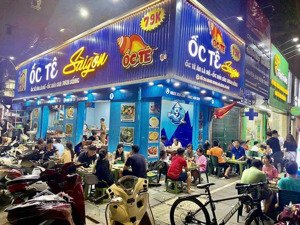 cho thuê mbkd phố nguyễn cơ thạch, diện tích 140m2, mặt tiền lô góc 17m, giá 32tr/th nhà hàng đẹp