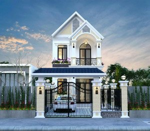 giảm giá cần ra gấp - nhà siêu đẹp mái thái (biệt thự mini) - dt 6x25 thổ cư 100m, mặt tiền nhựa 6m
