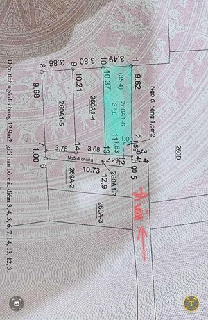 bán đất tại tổ 14, đồng mai, hà đông, 3,35 tỷ, 37 m2 giá cực chất hot!