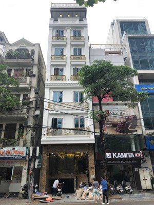 bán tòa nhà vp phố trần thái tông. dt 150m2, mt 8m, 8 tầng, gần công viên cầu giấy, đại sứ quán mỹ