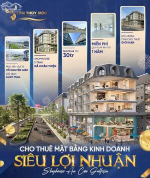  CHO THUÊ MẶT BẰNG KINH DOANH – 5 TẦNG + 1 TUM (395m²) – CẠNH AEON MALL HUẾ 