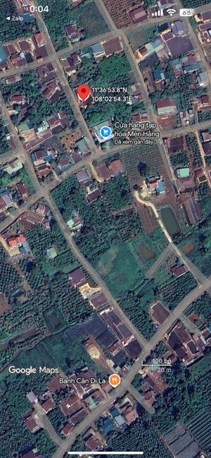 bán đất tại tân châu, di linh, lâm đồng, 2,6 tỷ, 575 m2