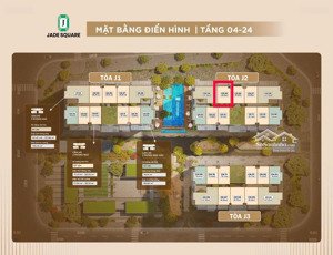 chính chủ cần nhượng lại căn j2.2105 dự án jade square giá thu hồi vốn