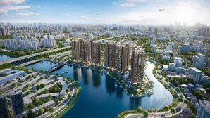 tổ hợp căn hộ riêng tư biệt lập ba mặt sông tại trung tâm mới sài gòn